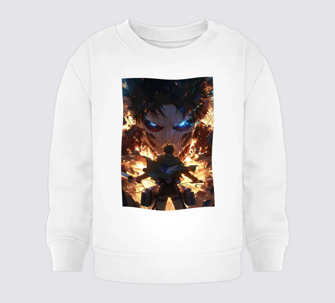 eren attack on titan felpa neonato da CreativeStudio