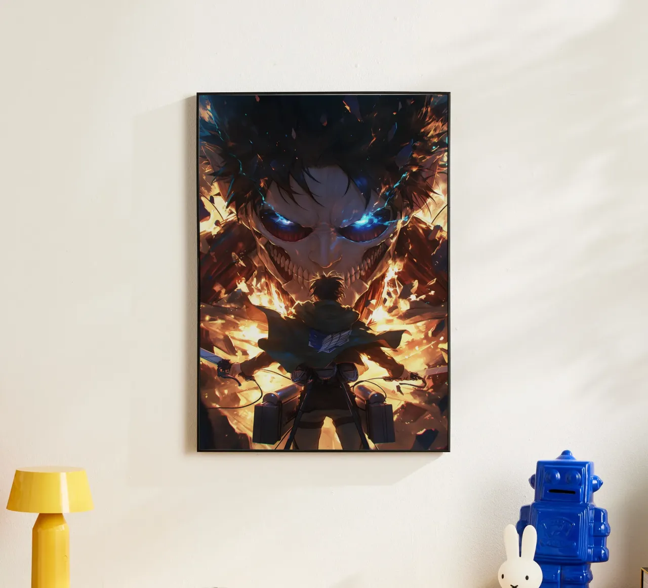 eren attack on titan alluminio dibond da CreativeStudio