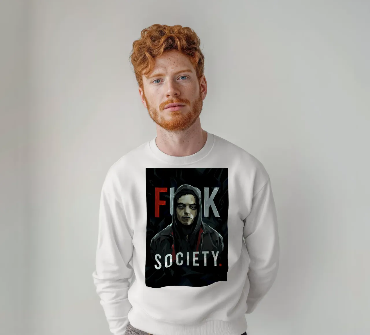 Fsociety Robot felpa da nabakumov