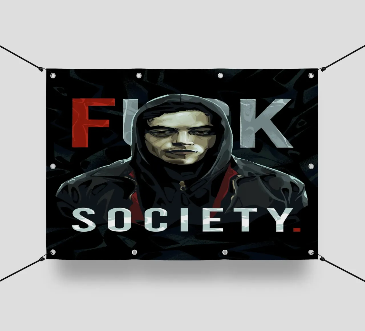 Fsociety Robot telo in pvc da nabakumov