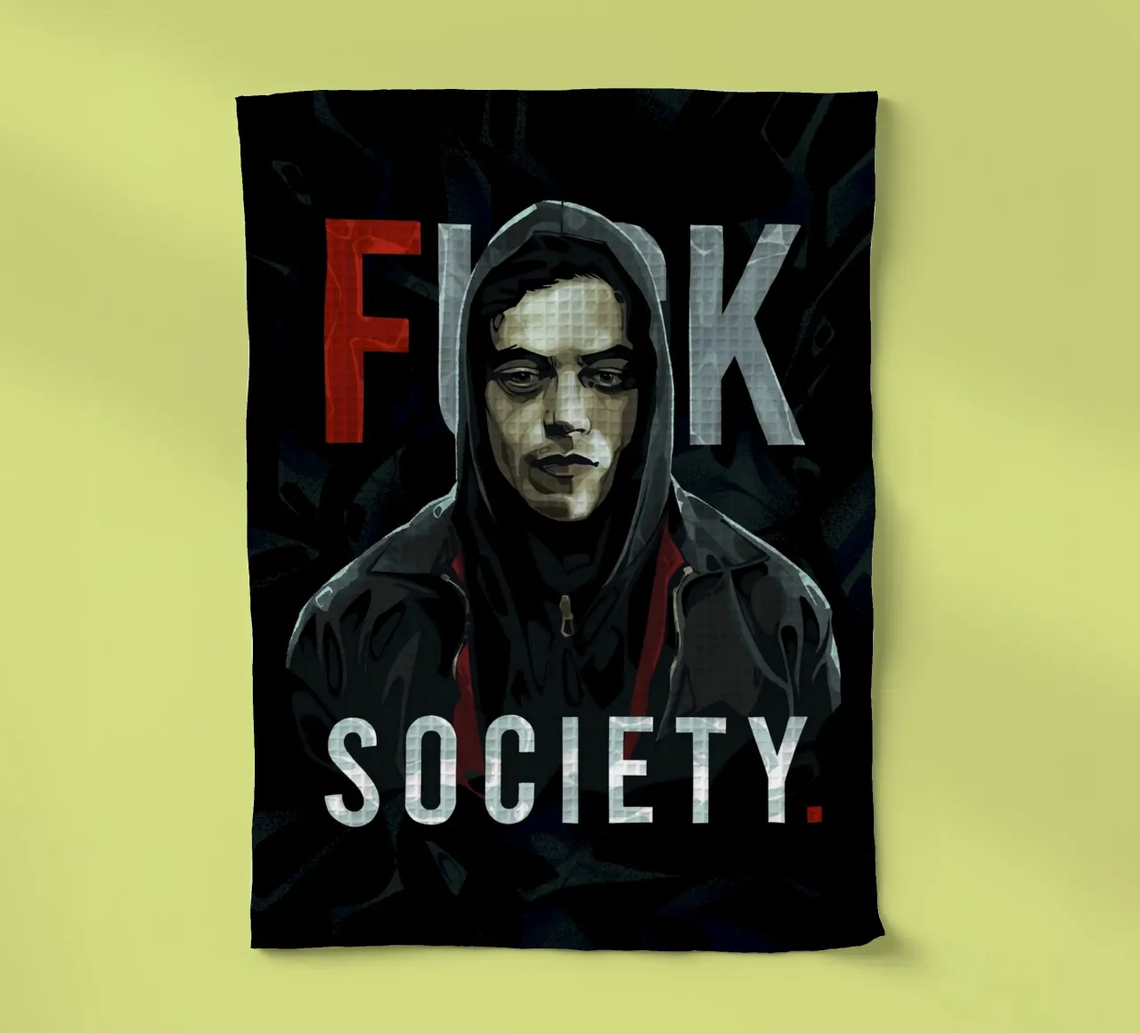 Fsociety Robot canovaccio da cucina da nabakumov