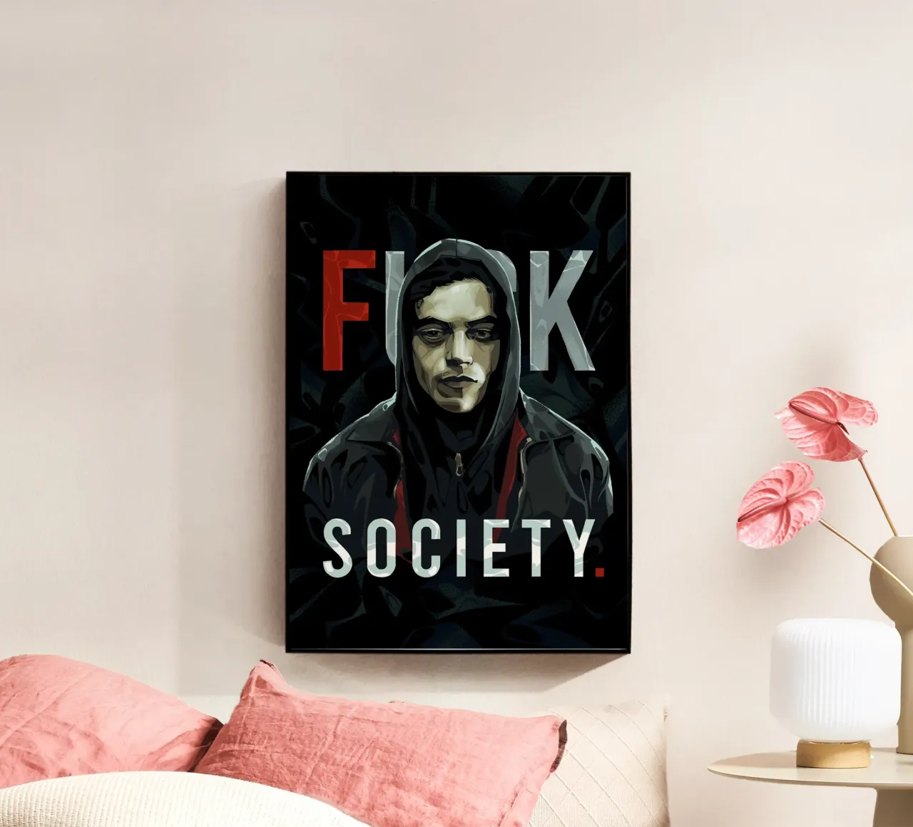 Fsociety Robot plexiglass da nabakumov