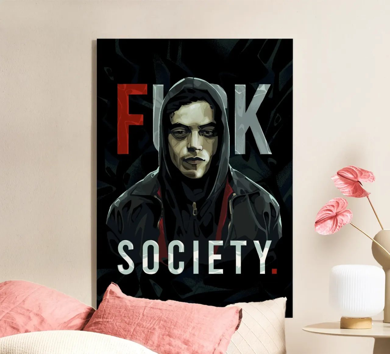 Fsociety Robot plexiglass da nabakumov