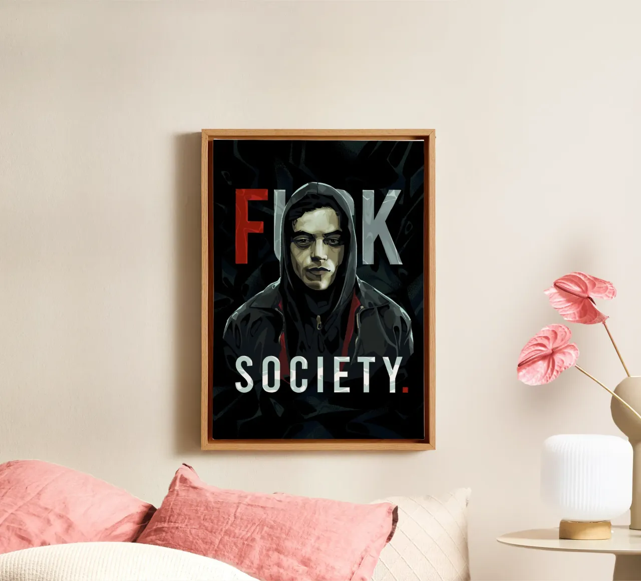 Fsociety Robot tela da nabakumov