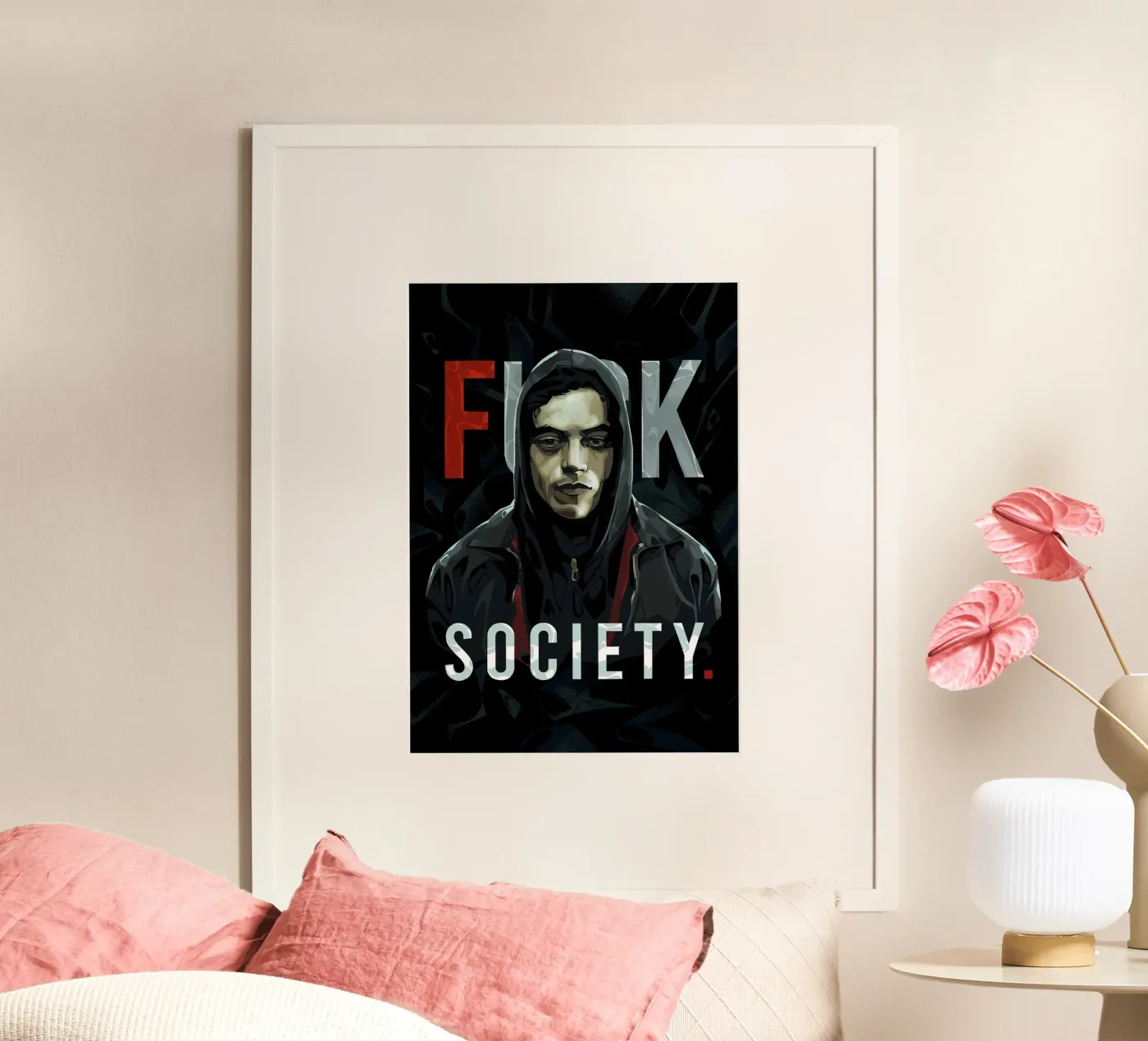 Fsociety Robot poster da nabakumov
