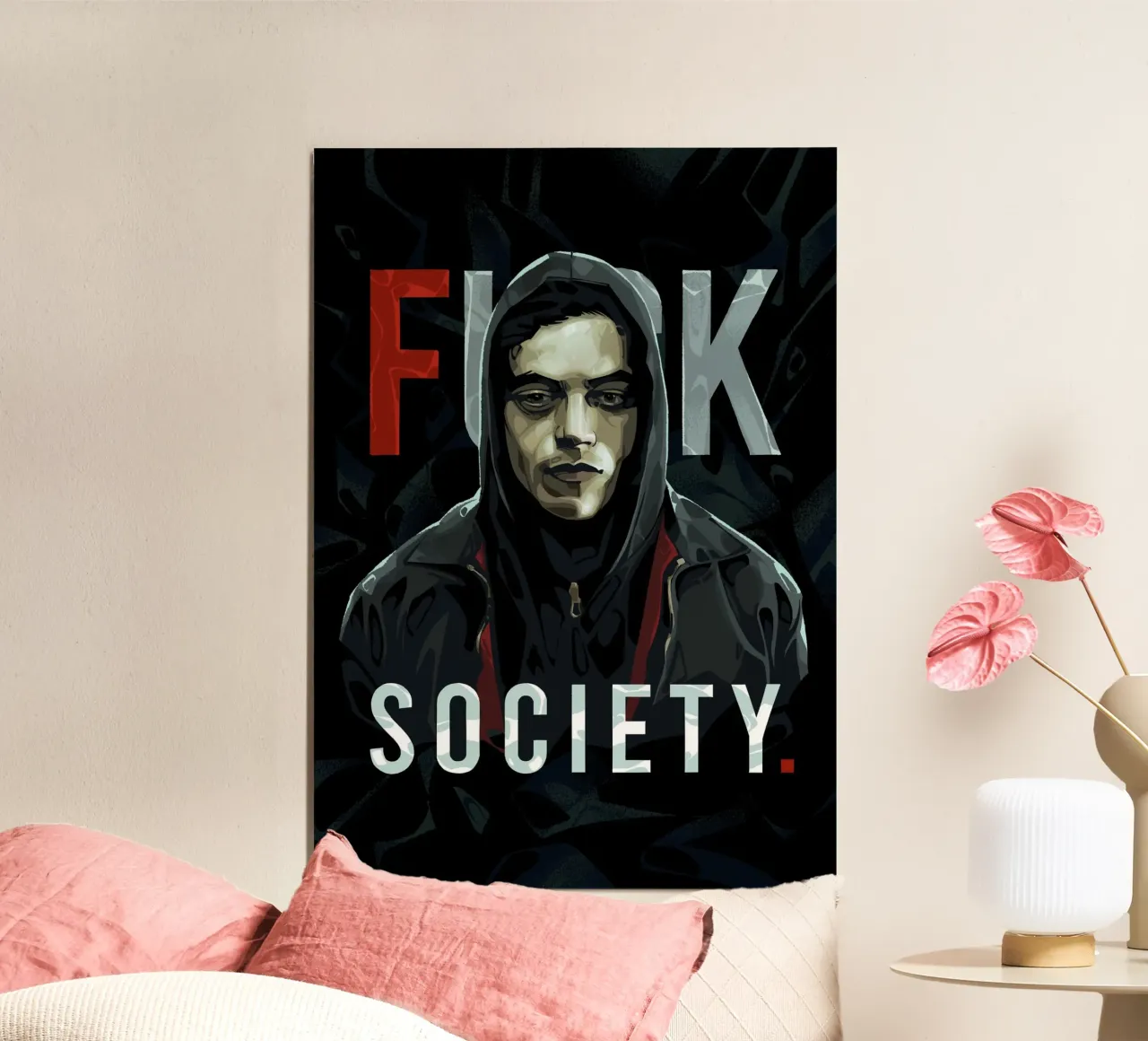 Fsociety Robot carta hahnemühle da nabakumov