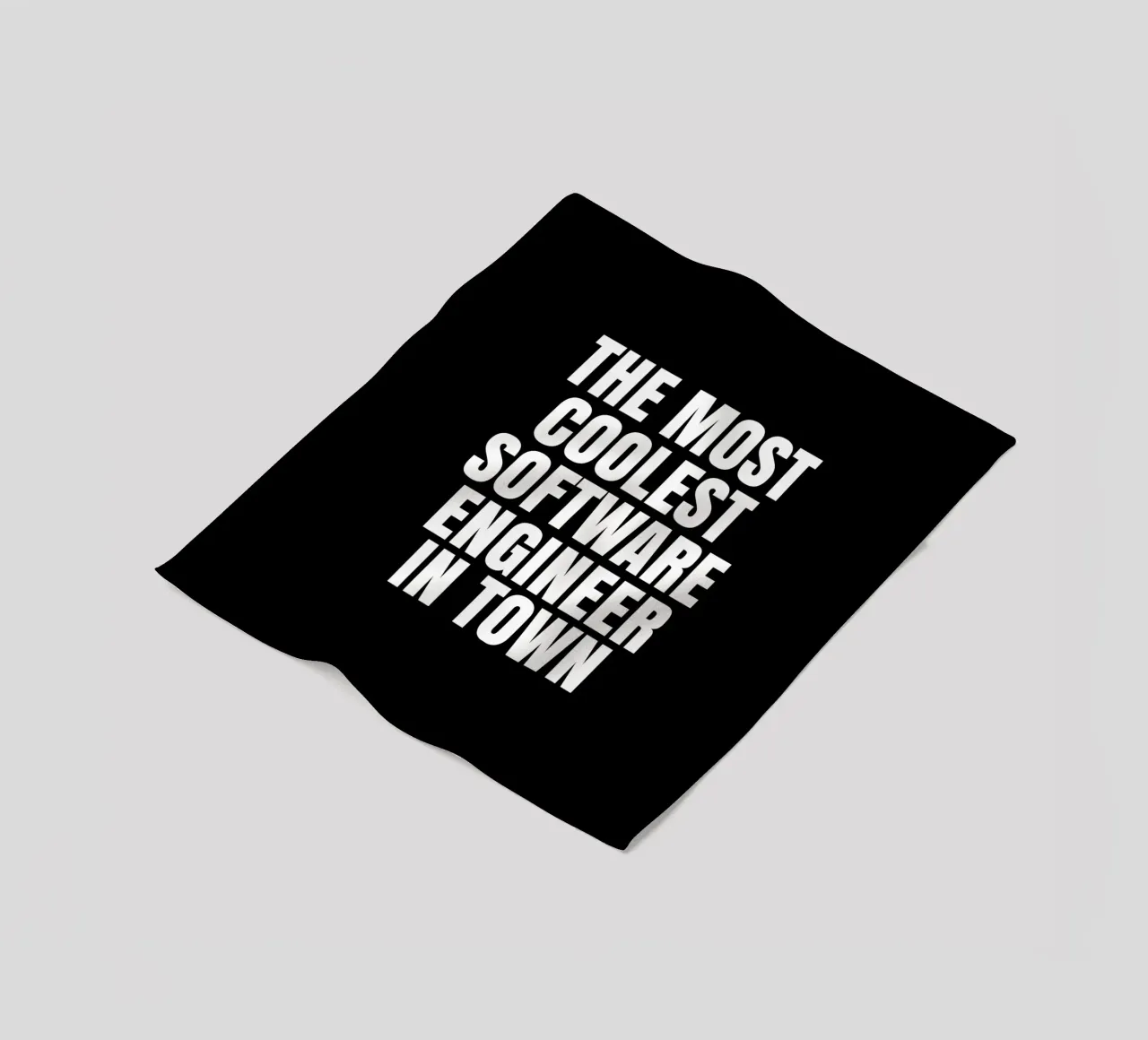 The most coolest software engineer in town coperta in pile da happieeagle