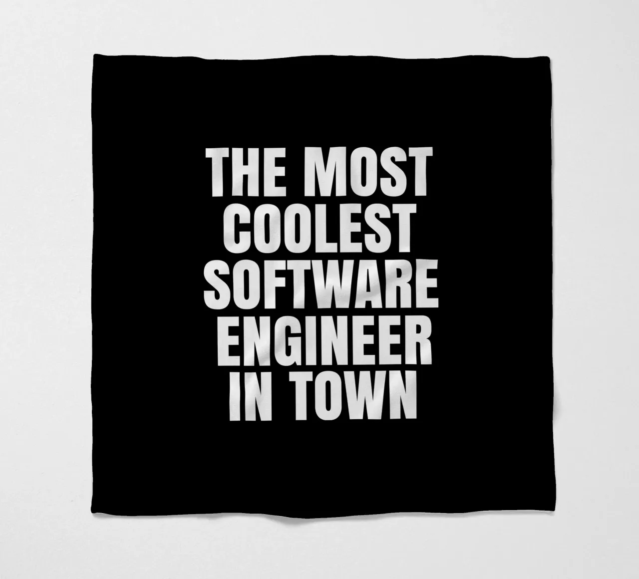 The most coolest software engineer in town coperta in pile da happieeagle