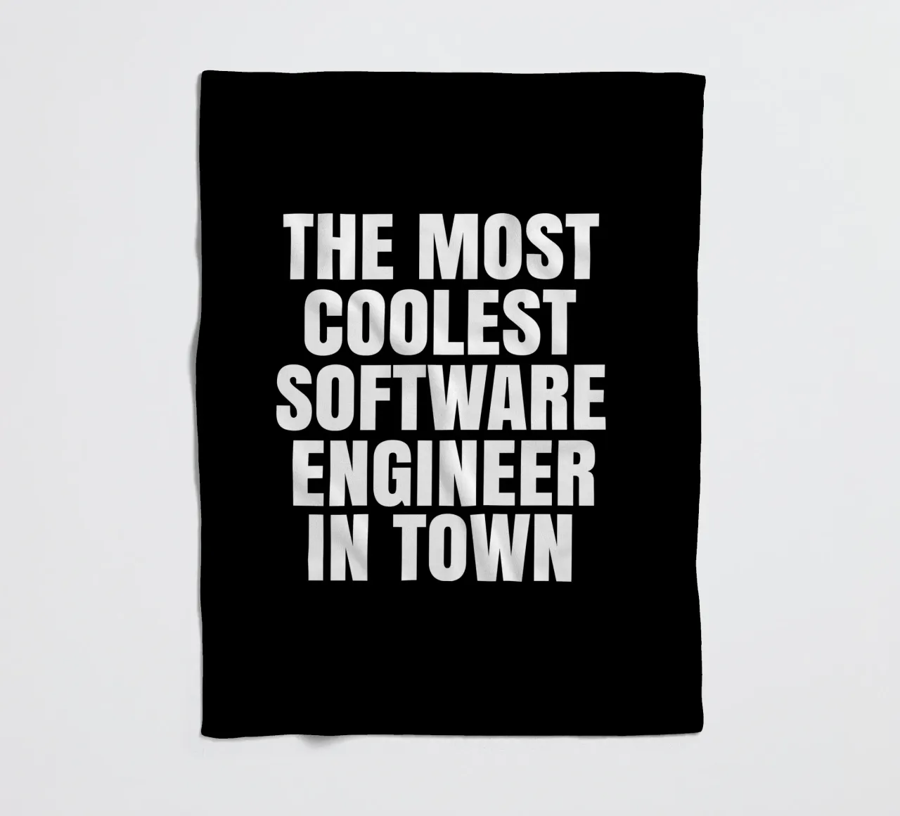 The most coolest software engineer in town coperta in pile da happieeagle