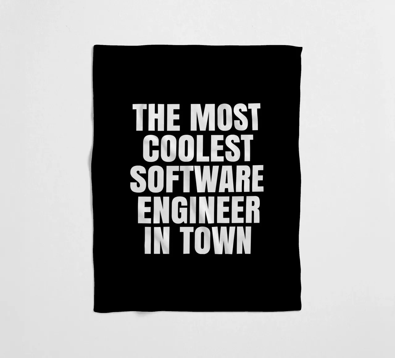 The most coolest software engineer in town coperta in pile da happieeagle