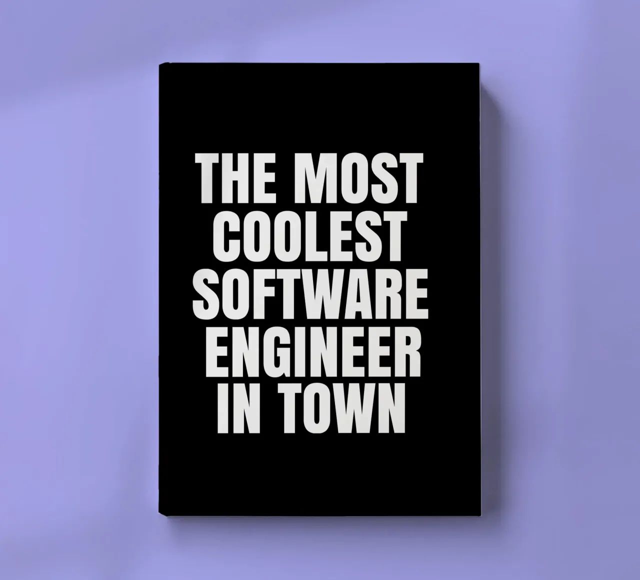 The most coolest software engineer in town Notizbuch von happieeagle