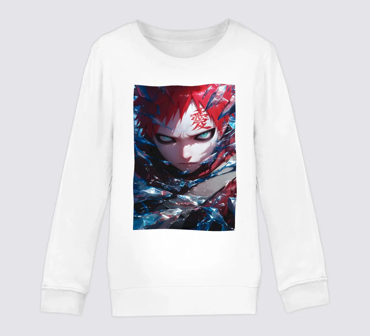 Gaara Naruto kids sweatshirt by CreativeStudio