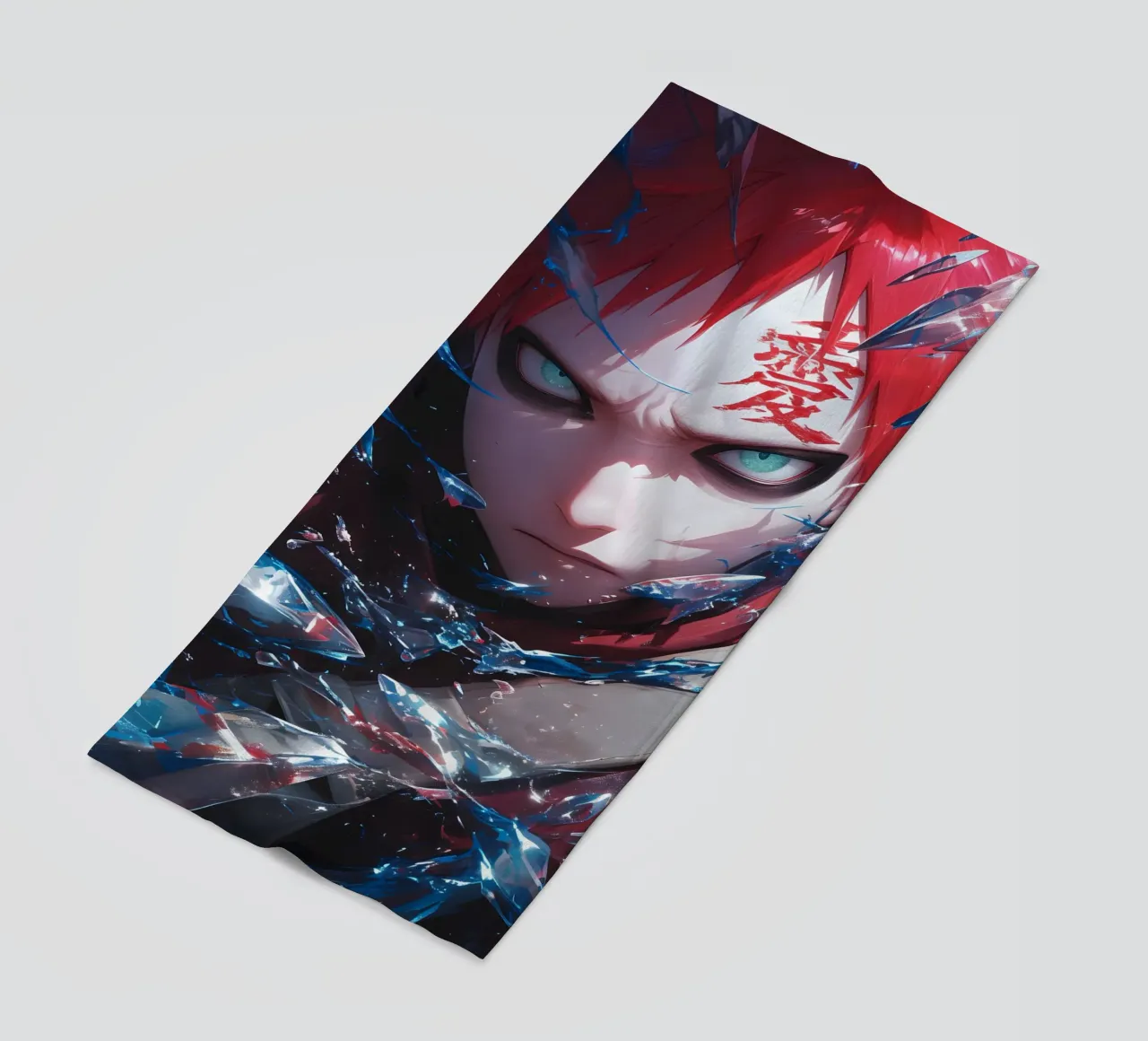 Gaara Naruto beach towel by CreativeStudio
