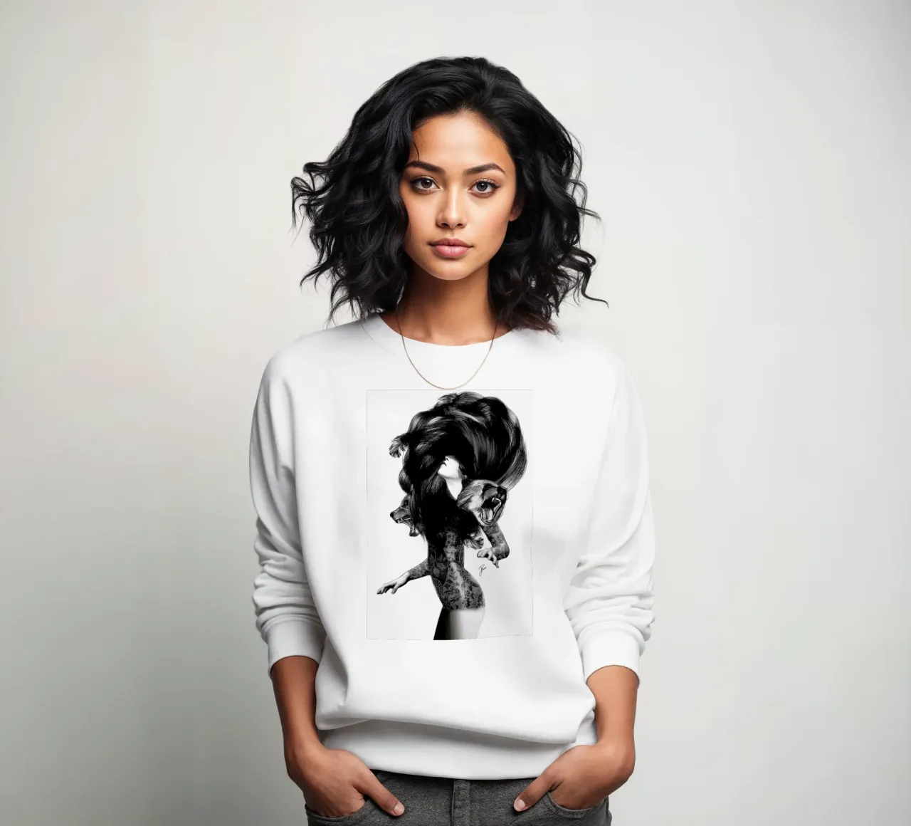 Bear 3 felpa da Jenny Liz Rome