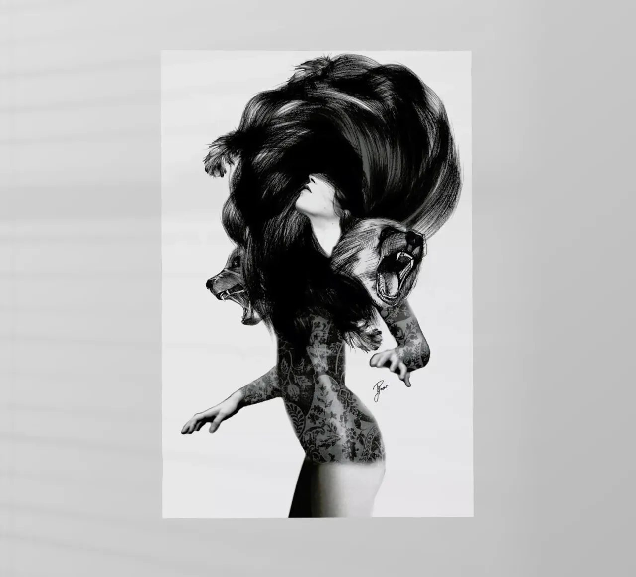 Bear 3 pellicola backlit da Jenny Liz Rome