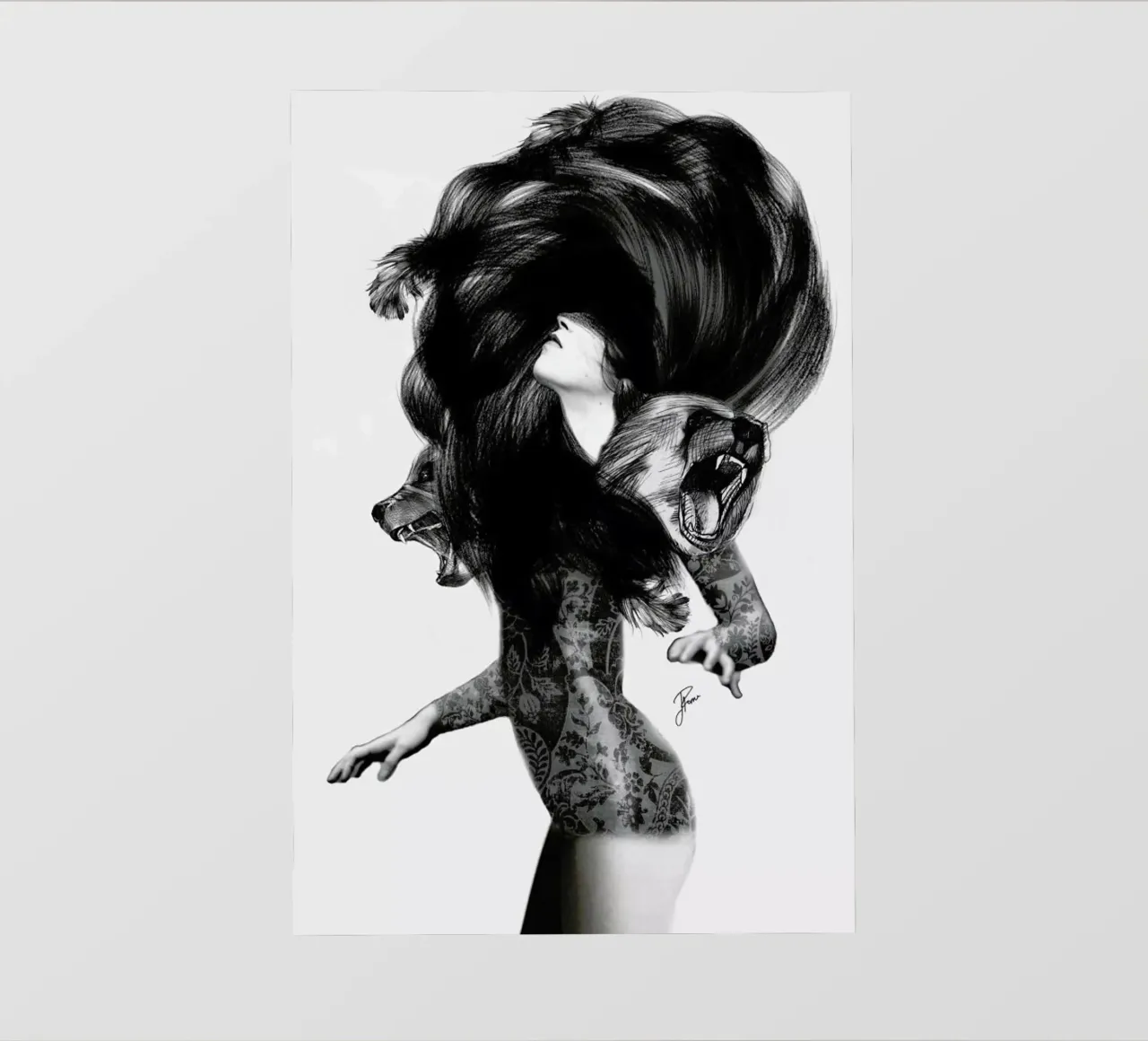 Bear 3 pellicola backlit da Jenny Liz Rome