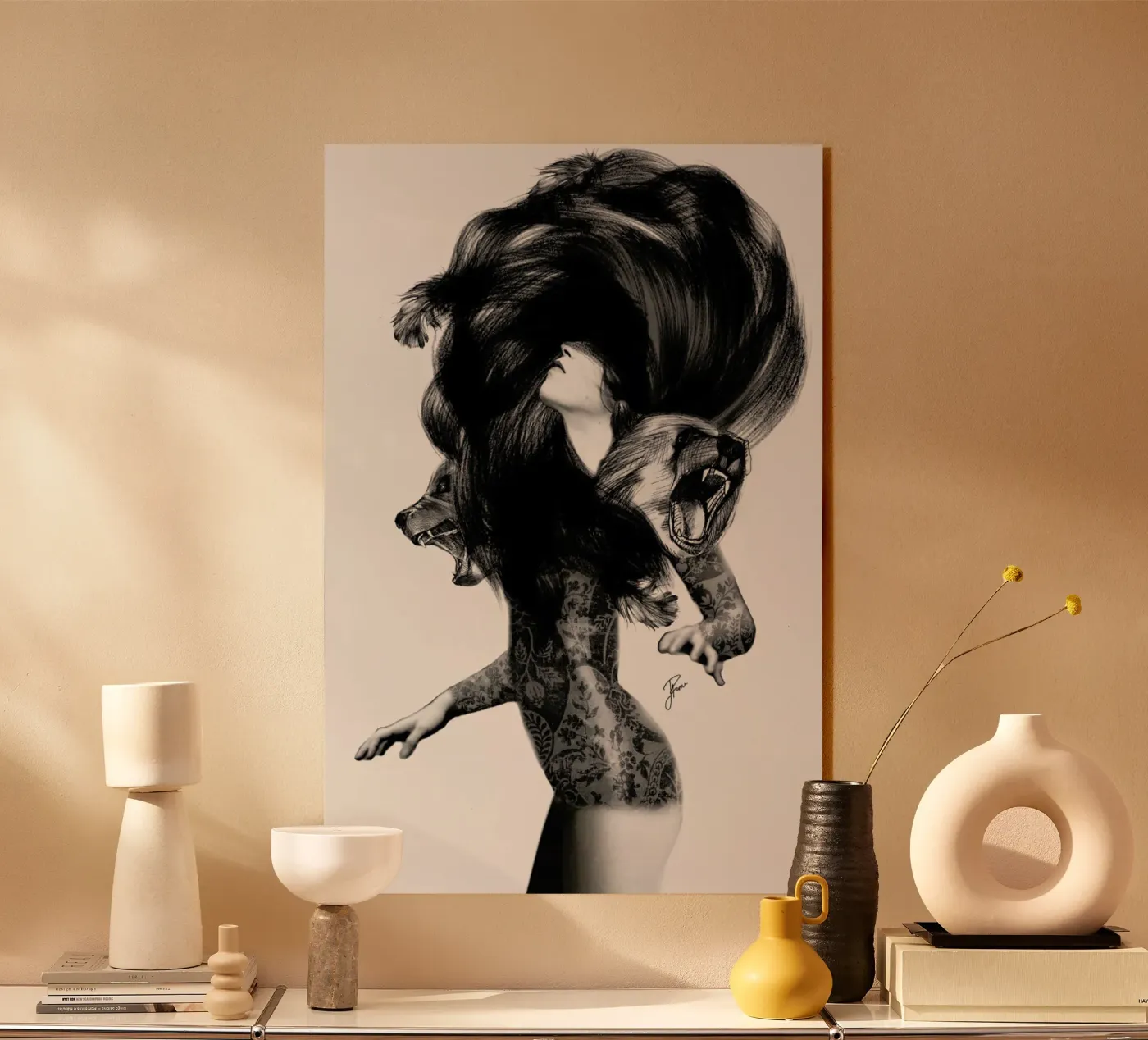 Bear 3 plexiglas de Jenny Liz Rome