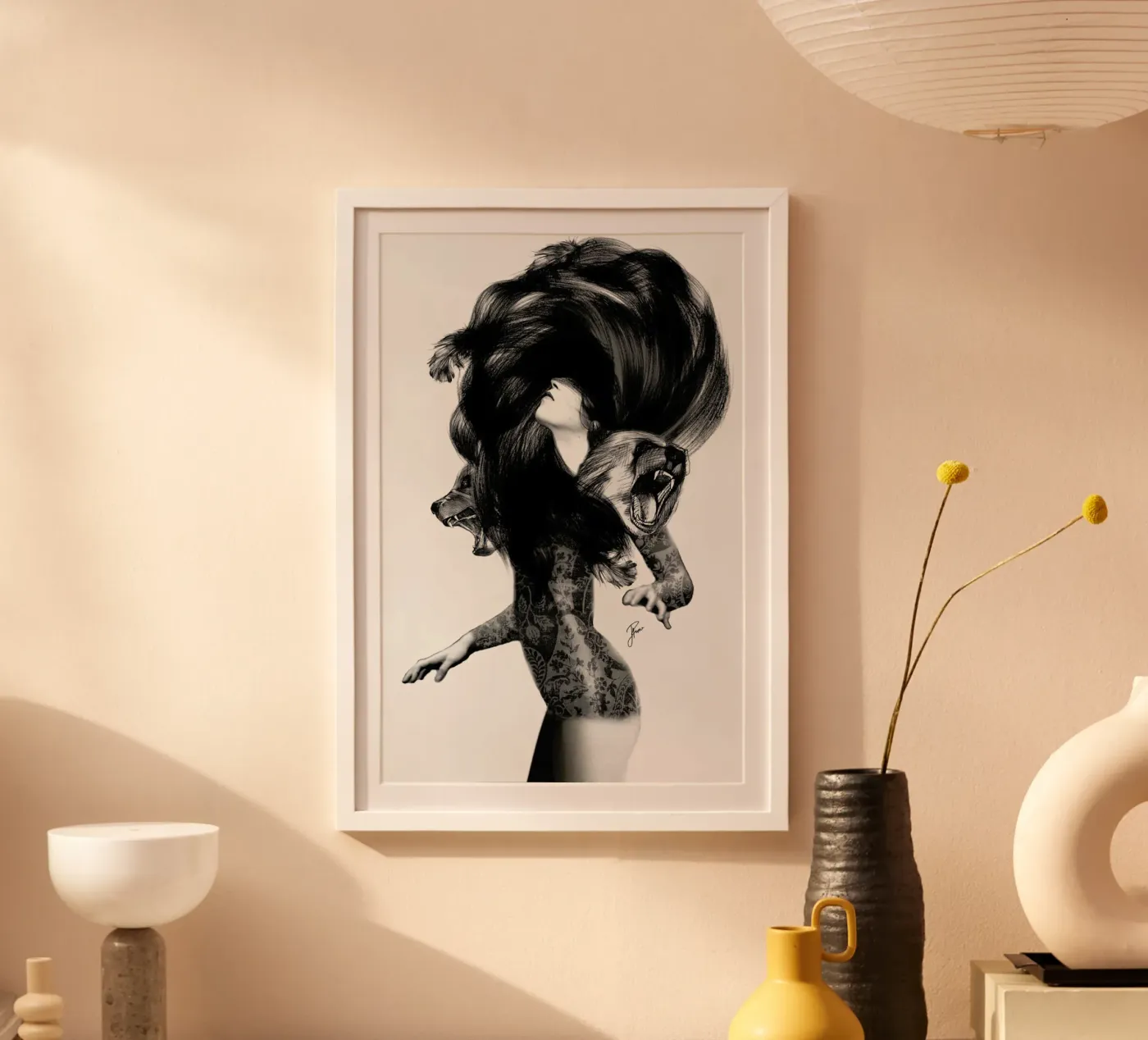 Bear 3 poster van Jenny Liz Rome