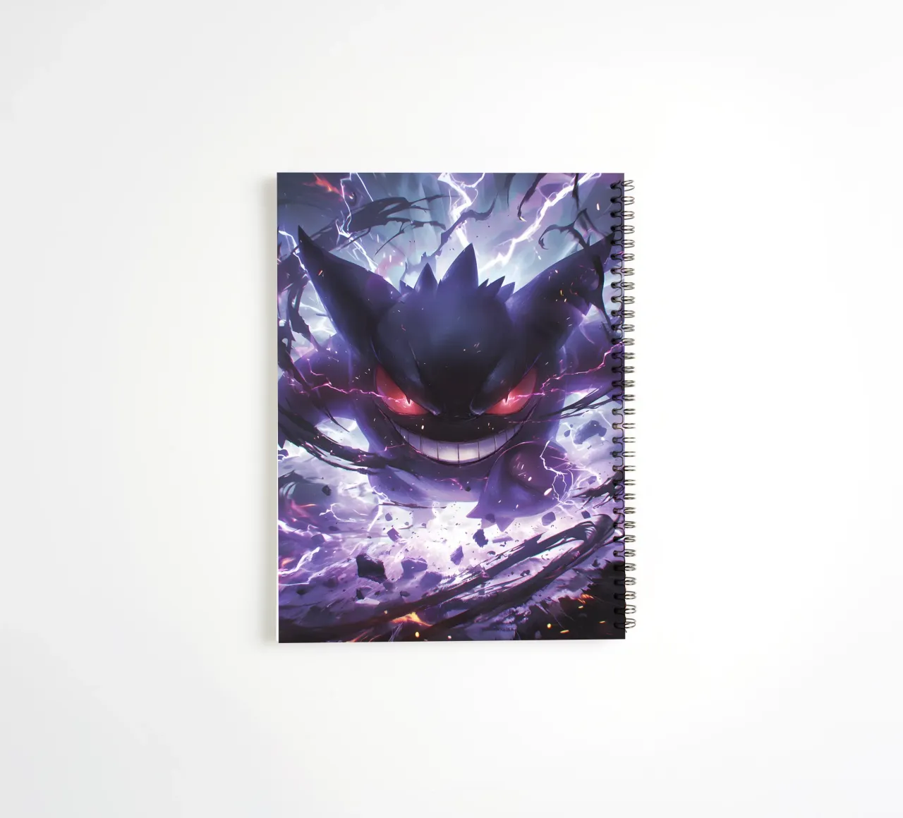 Gengar pokemon spiral notebook by CreativeStudio