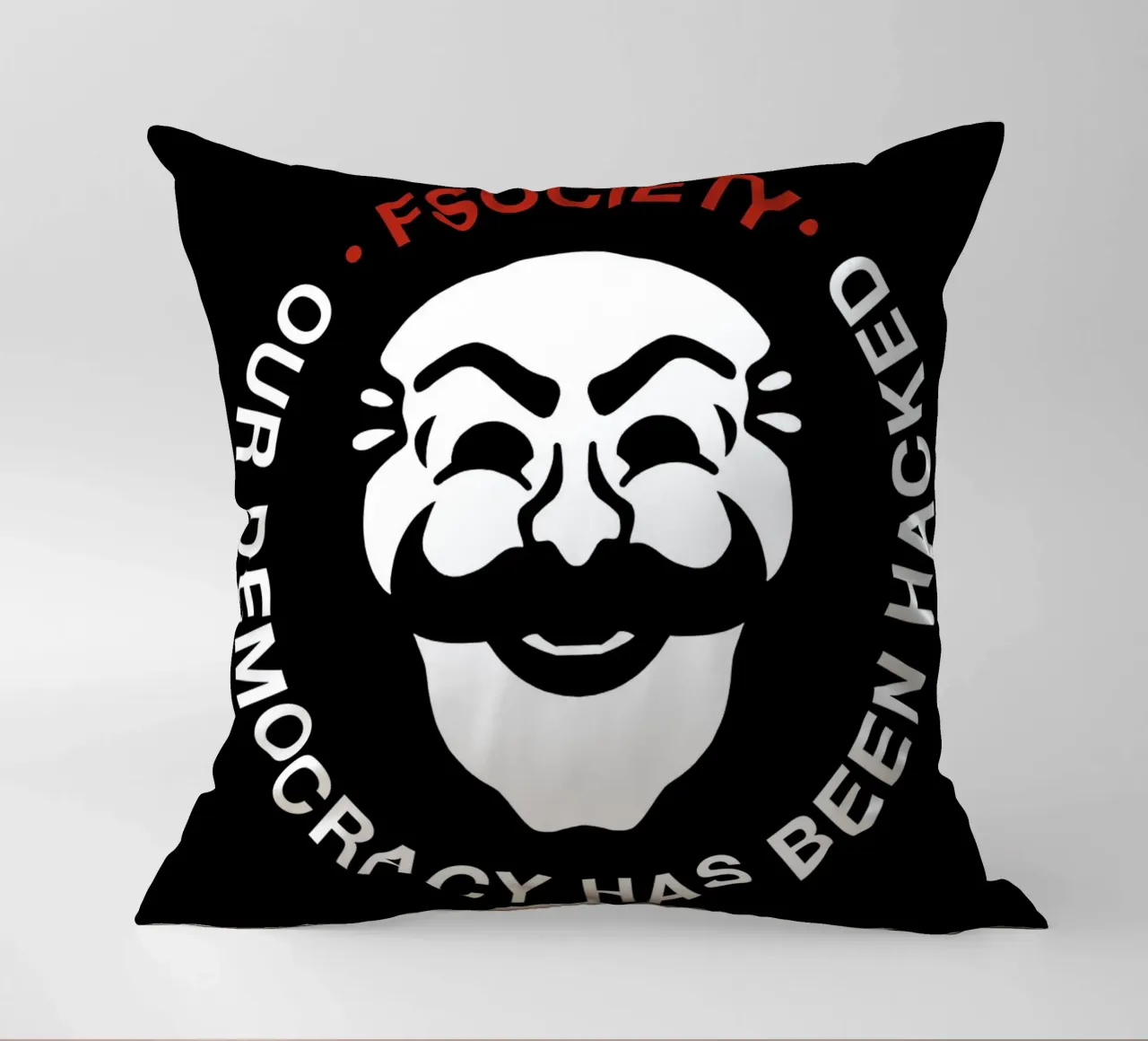 Fsociety Emblem cuscino da nabakumov