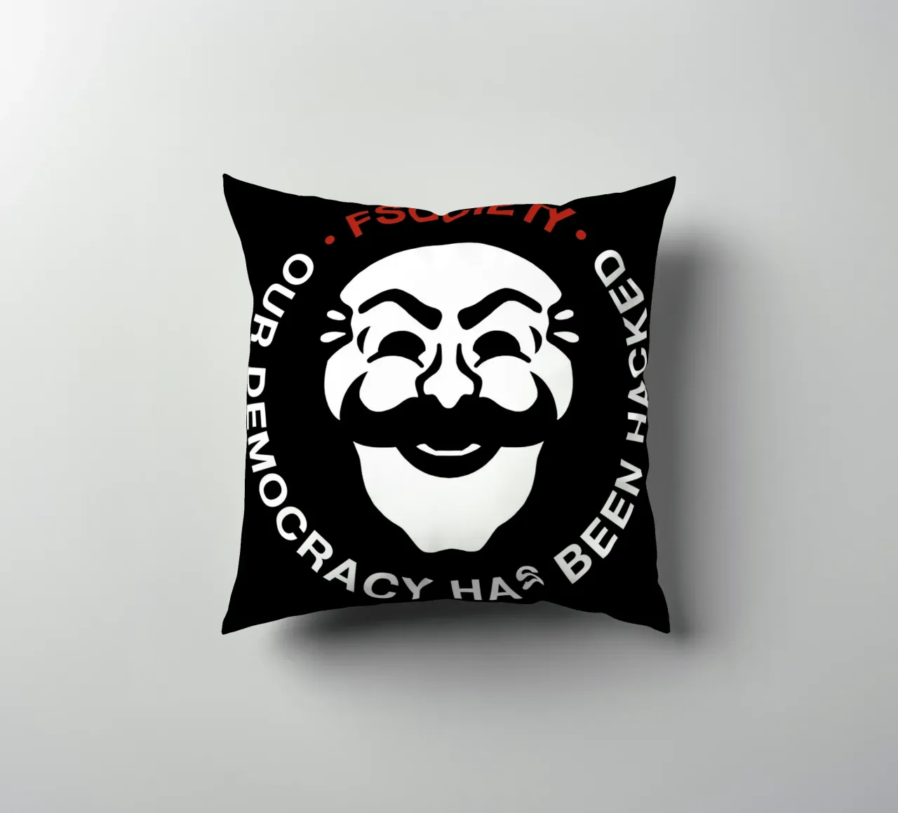Fsociety Emblem cuscino da nabakumov