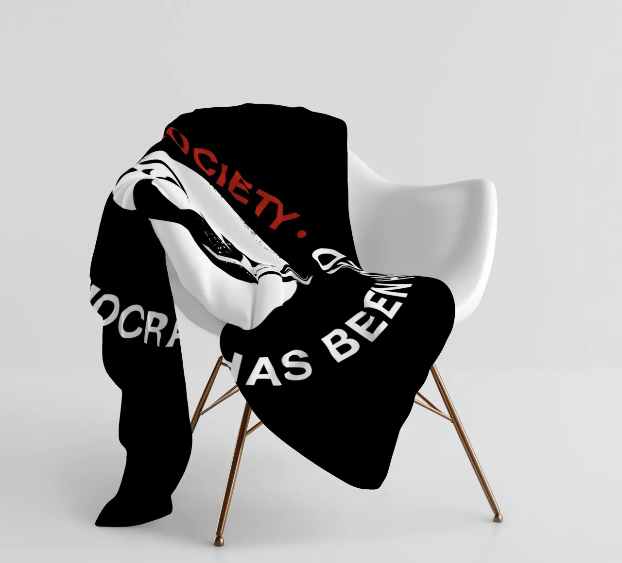 Fsociety Emblem coperta in pile da nabakumov
