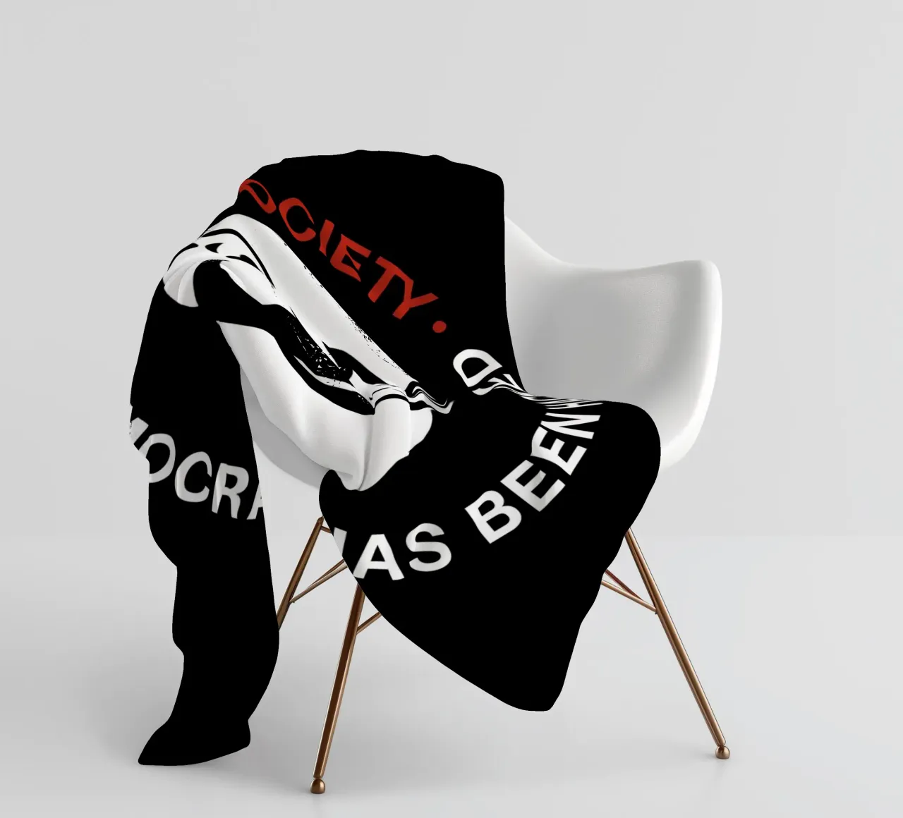 Fsociety Emblem coperta in pile da nabakumov
