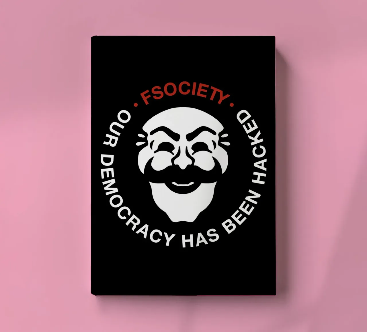 Fsociety Emblem notebook by nabakumov