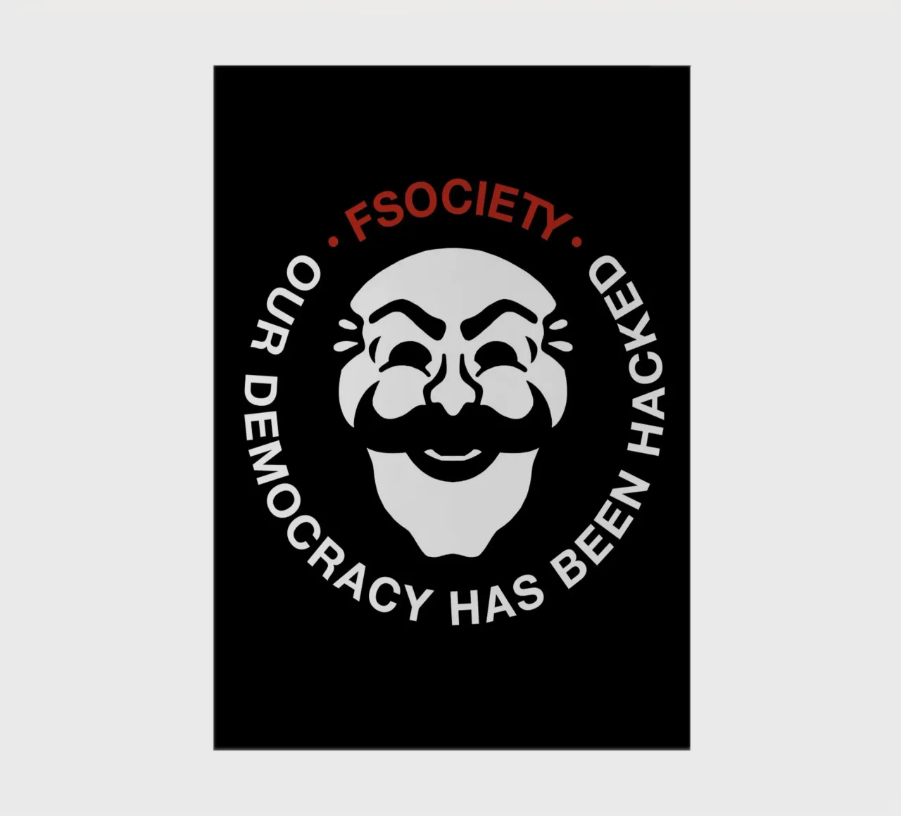 Fsociety Emblem notebook by nabakumov