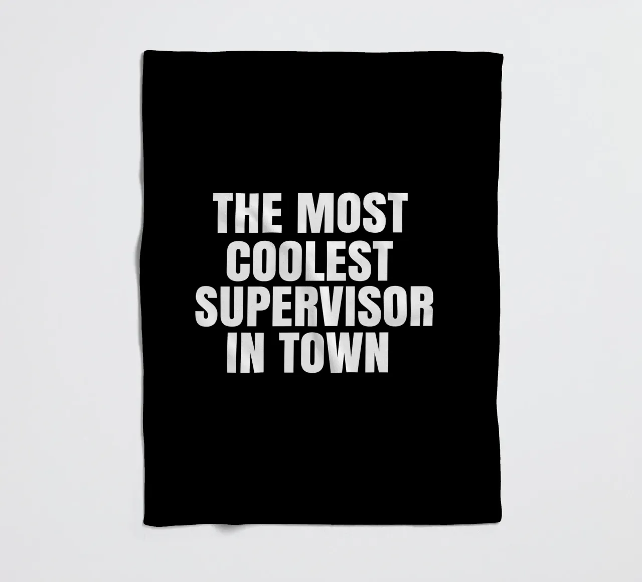 The most coolest supervisor in town coperta in pile da happieeagle