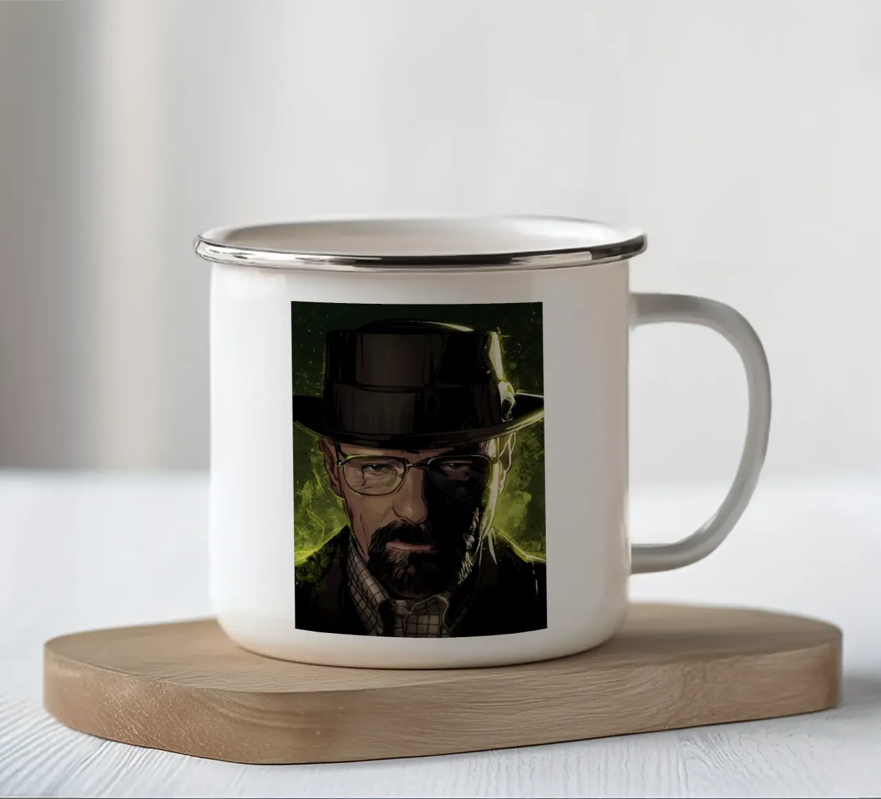 Walter Bad tazza in smalto da nabakumov