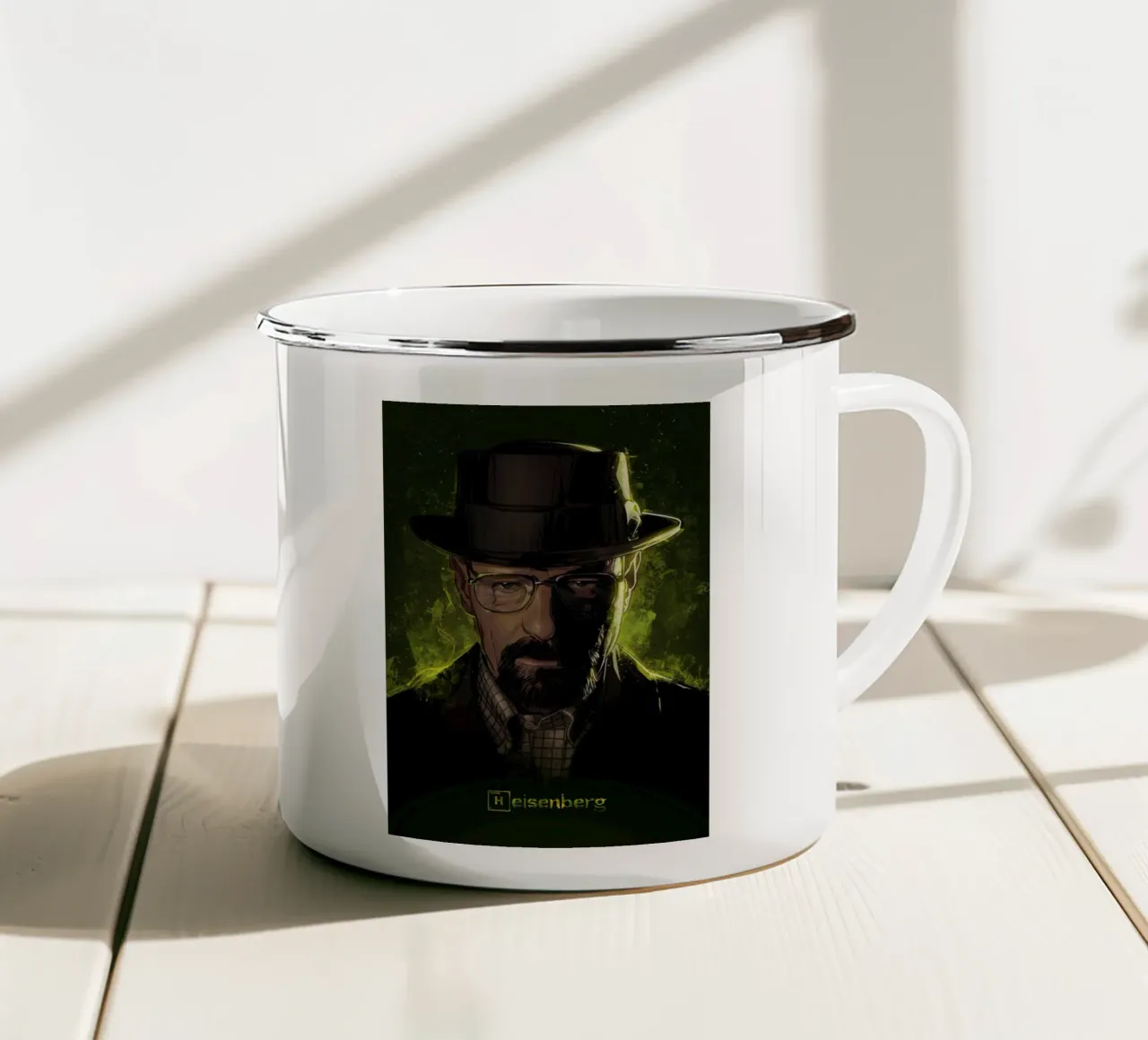 BrBa Heisenberg tazza in smalto da nabakumov