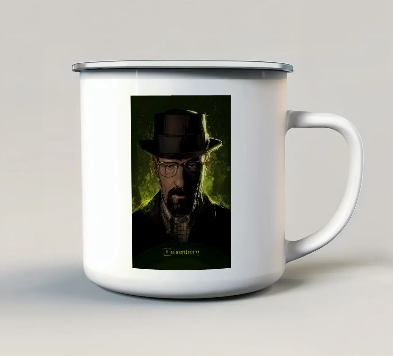 BrBa Heisenberg tazza in smalto da nabakumov