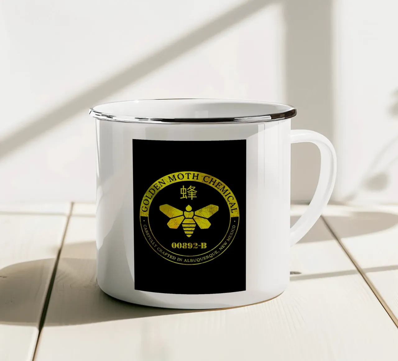 Golden Moth Chemical tazza in smalto da nabakumov