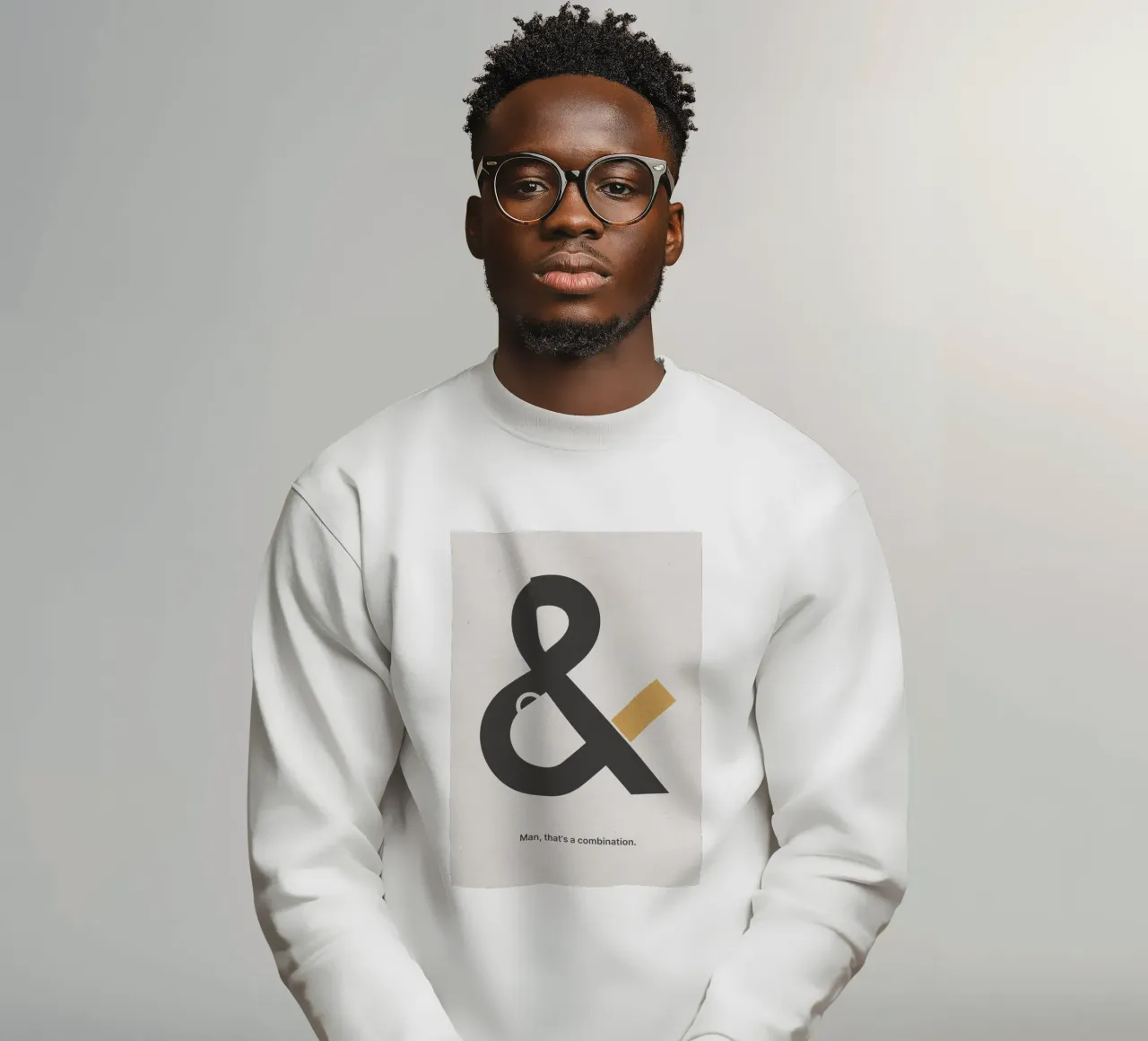 Coffee & Cigarettes Beige felpa da nabakumov