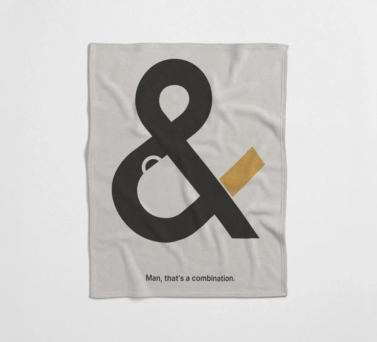 Coffee & Cigarettes Beige coperta in pile da nabakumov