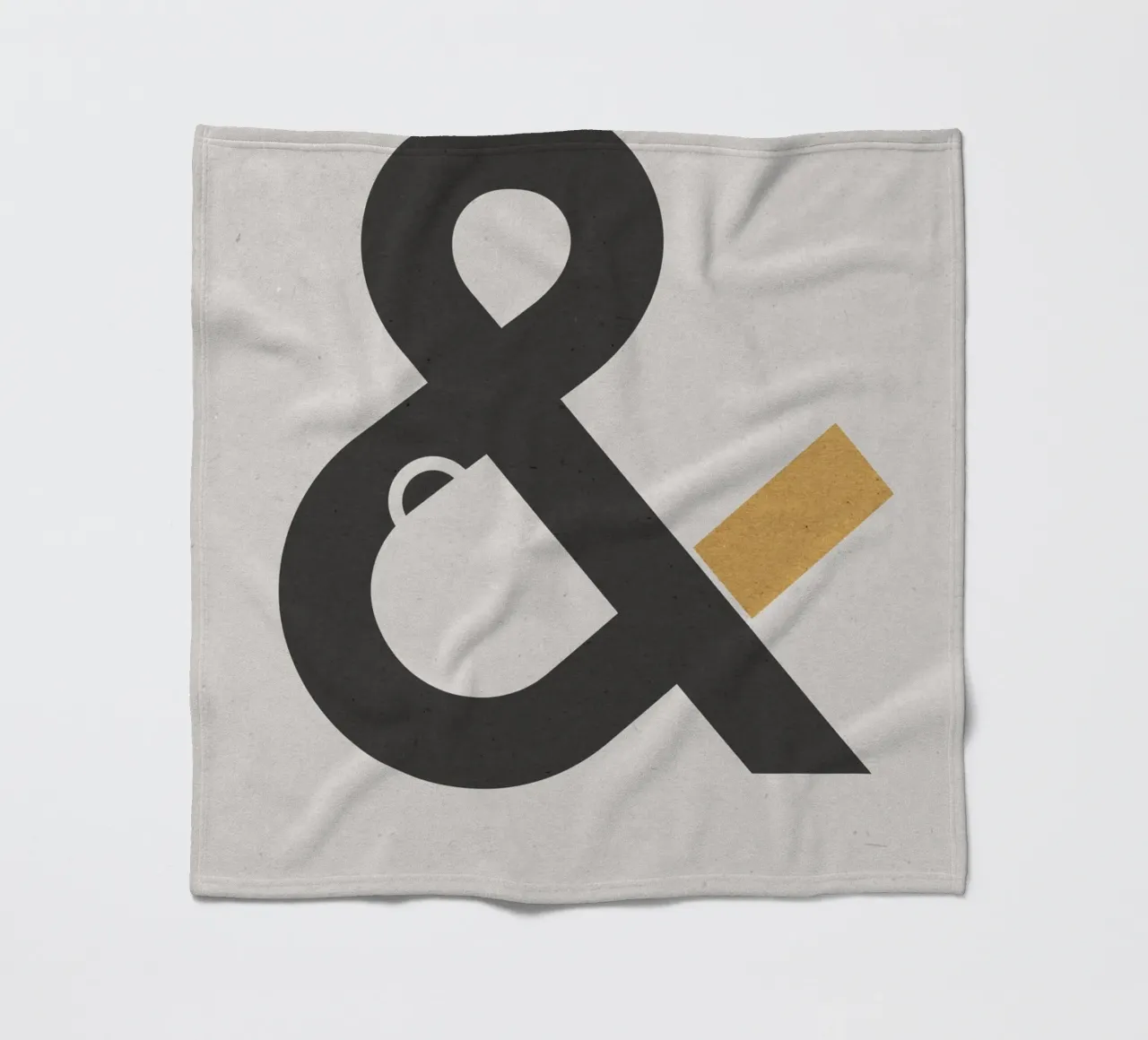 Coffee & Cigarettes Beige coperta in pile da nabakumov