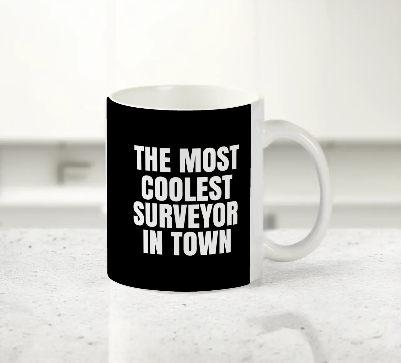 The most coolest surveyor in town tazza in ceramica da happieeagle