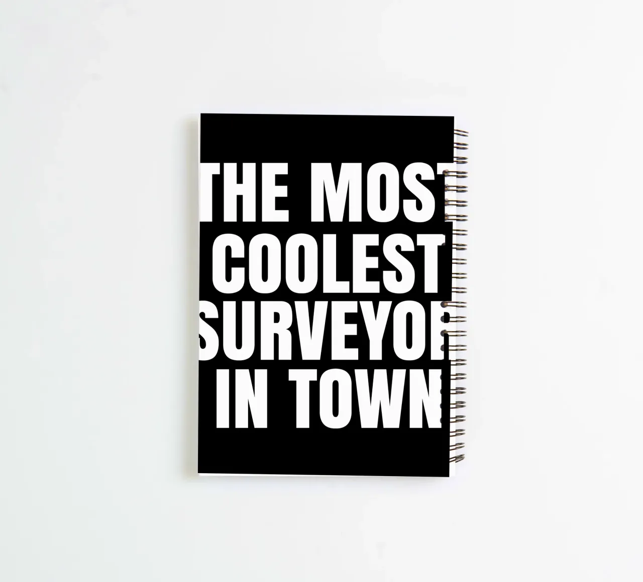The most coolest surveyor in town carnet à spirale de happieeagle