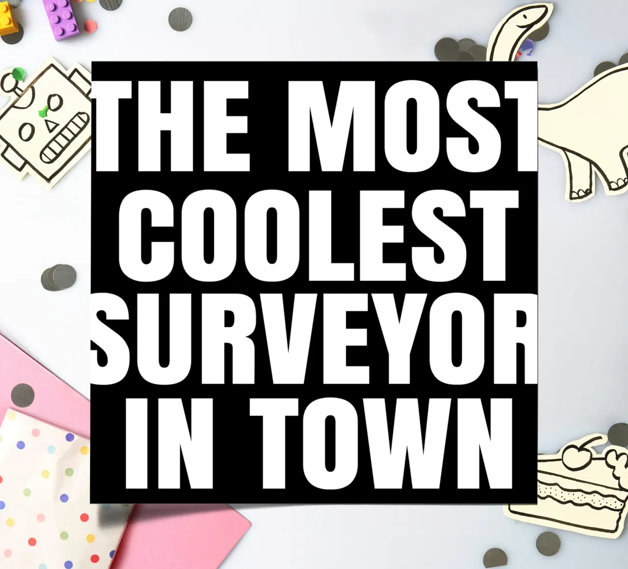 The most coolest surveyor in town sticker sheet by happieeagle