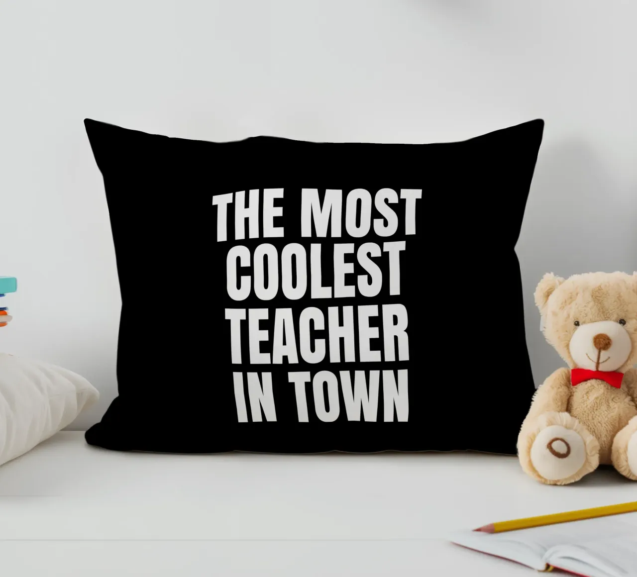 The most coolest teacher in town cuscino da happieeagle