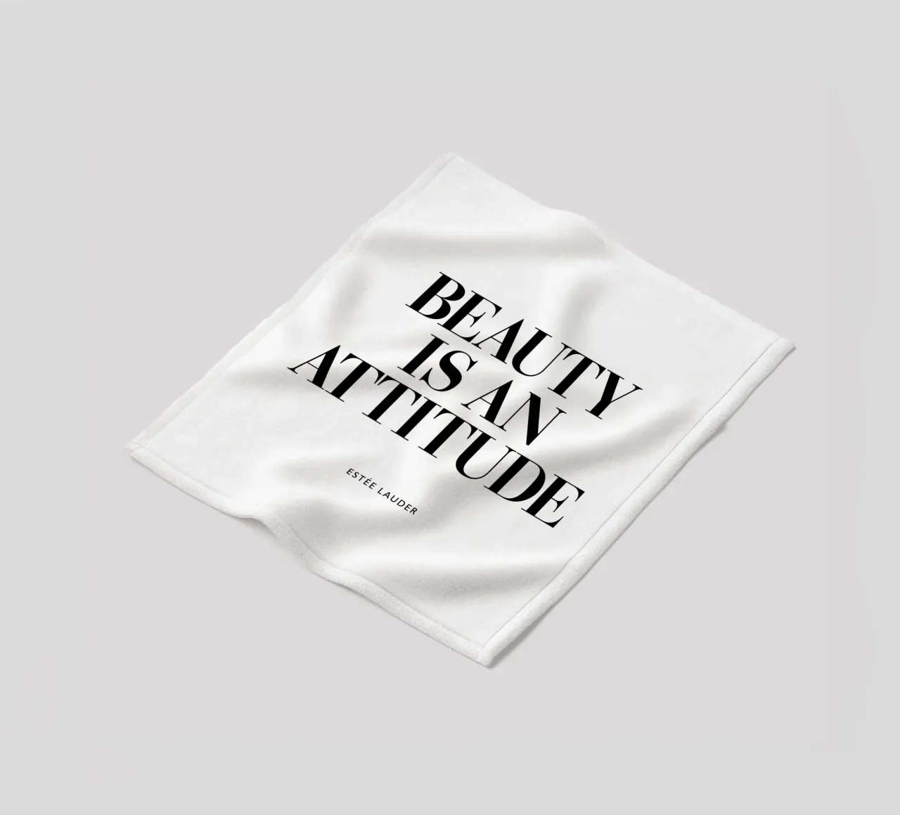 La bellezza è un atteggiamento coperta in pile da THE MOTIVATED TYPE