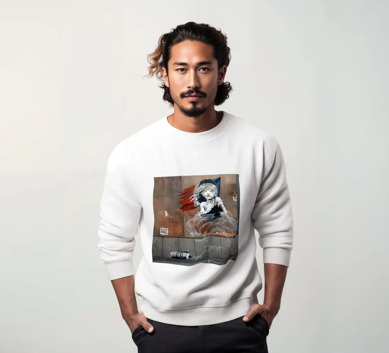 Cosetta Banksy felpa da 🎁 ARTVI-SHOP