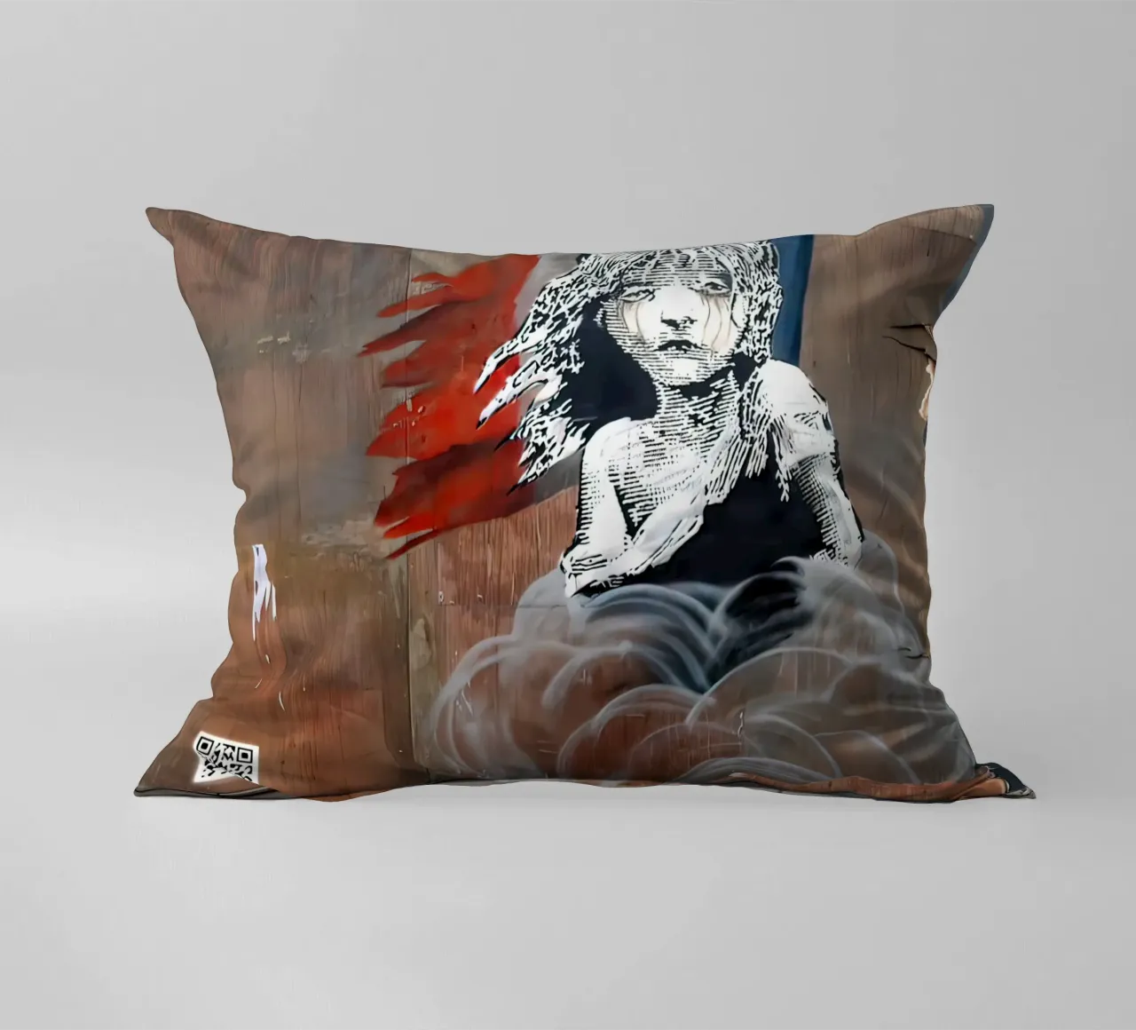 Cosetta Banksy cuscino da 🎁 ARTVI-SHOP