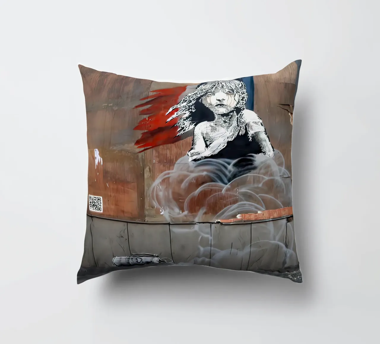 Cosetta Banksy cuscino da 🎁 ARTVI-SHOP