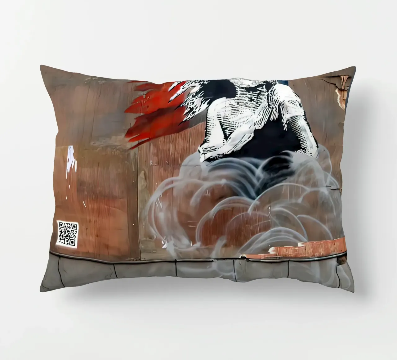 Cosetta Banksy cuscino da 🎁 ARTVI-SHOP