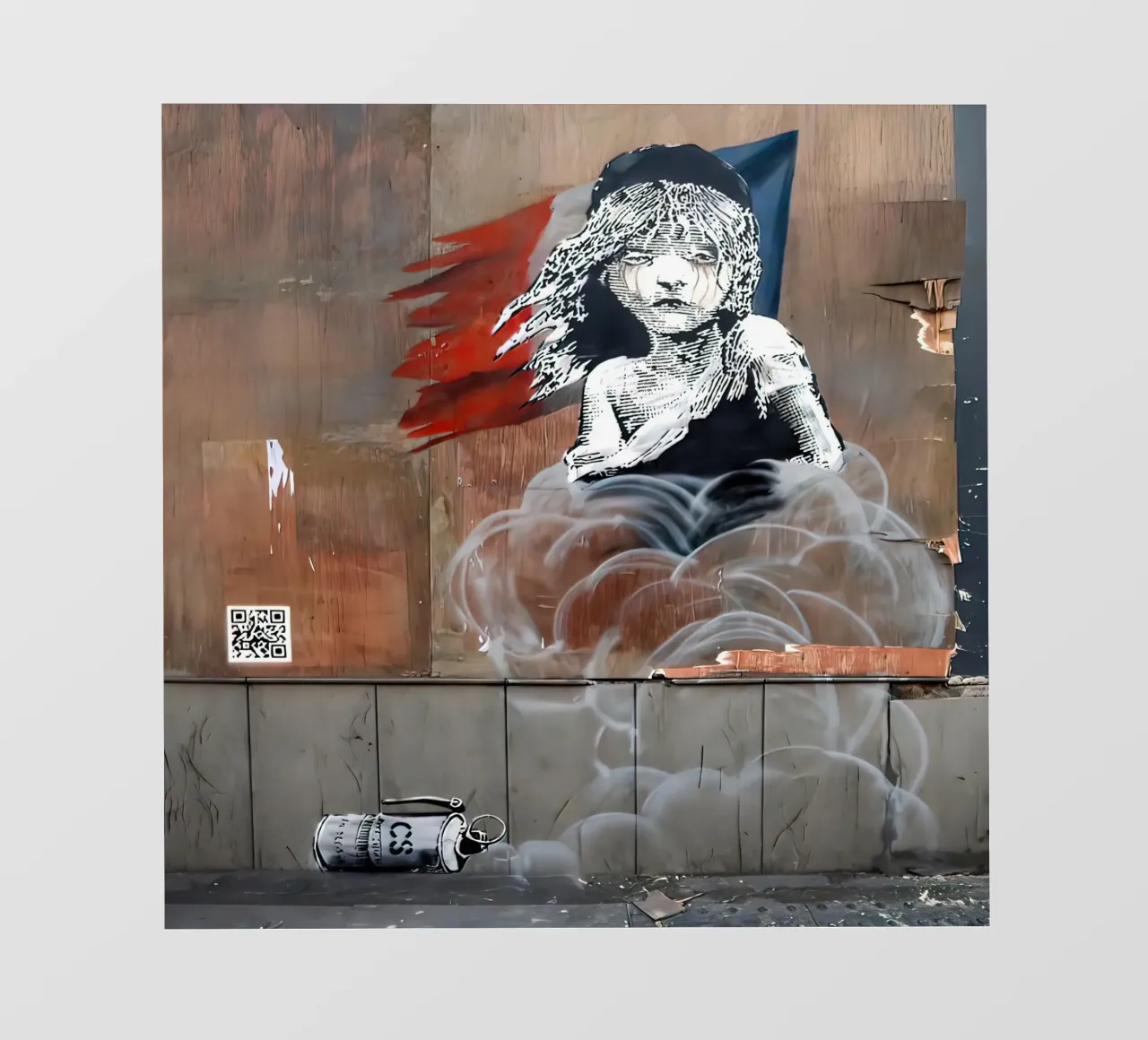 Banksy cosette photo wallpaper by 🎁 ARTVI-SHOP