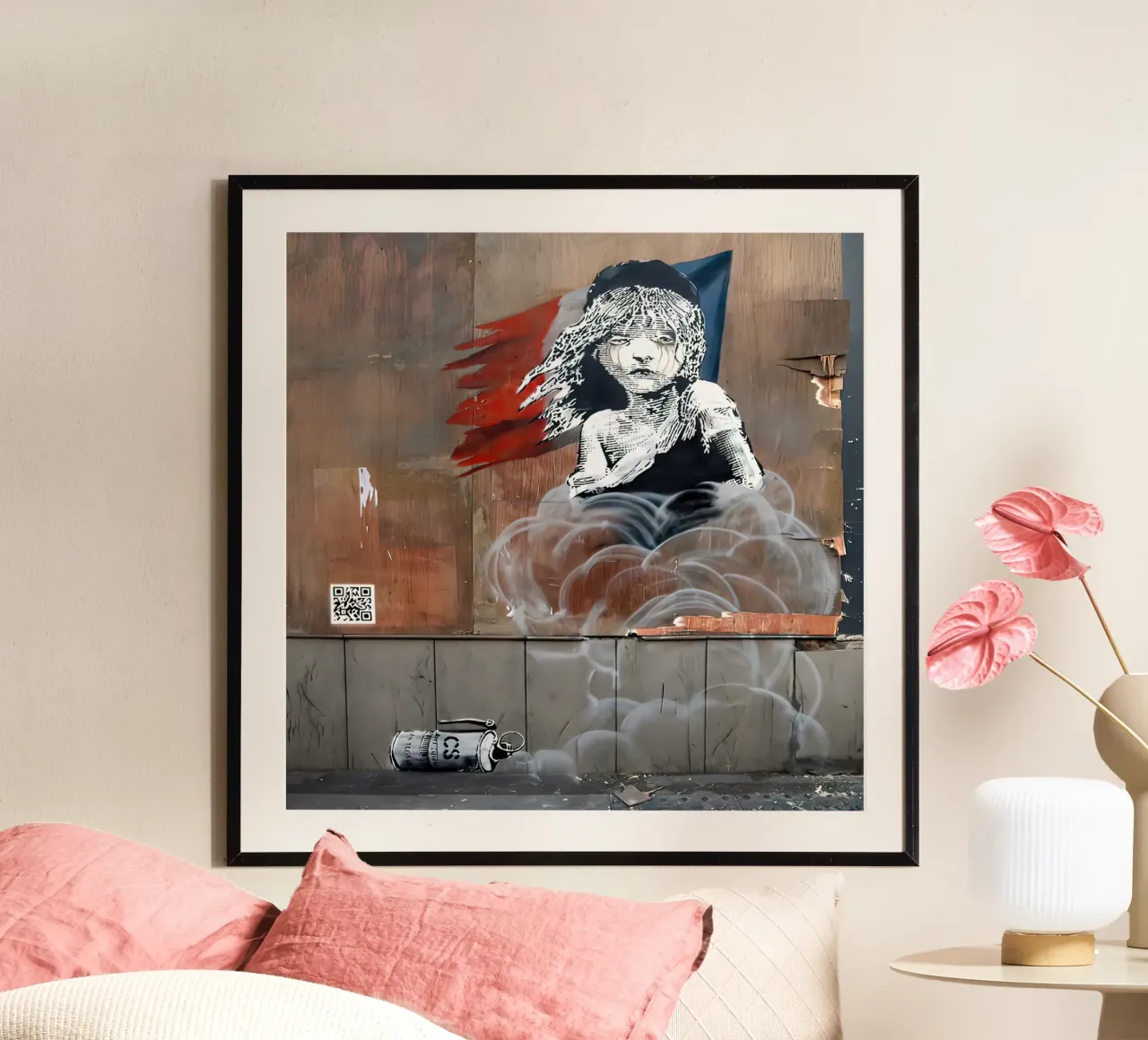 Cosetta Banksy carta hahnemühle da 🎁 ARTVI-SHOP