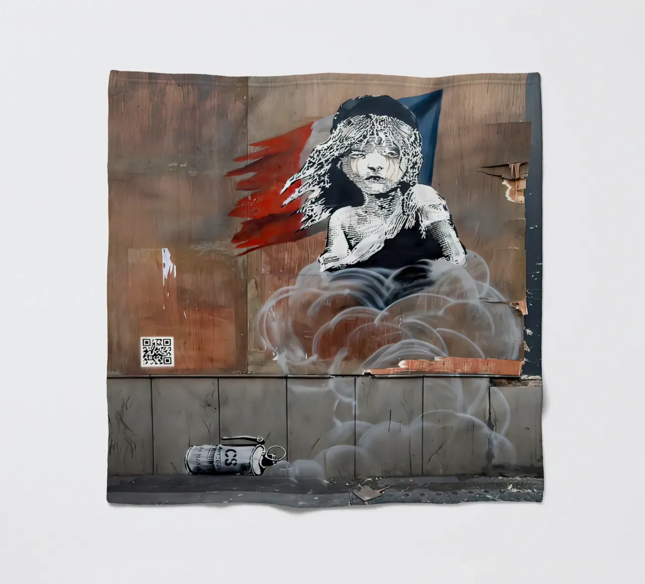 Cosetta Banksy coperta in pile da 🎁 ARTVI-SHOP