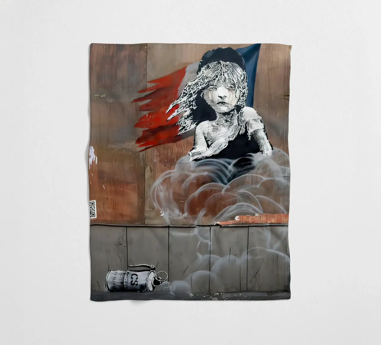 Cosetta Banksy coperta in pile da 🎁 ARTVI-SHOP